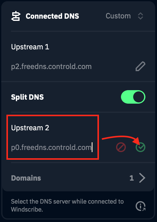 Upstream 2 box location & example